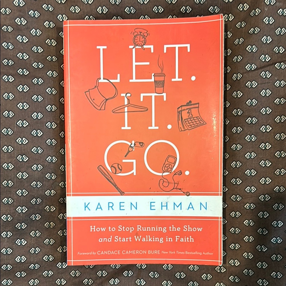 Let It Go Book by Karen Ehman - Red Cover